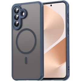 Mobigear Shockproof Coque Samsung Galaxy A57 MagSafe Coque arrière Rigide - Bleu