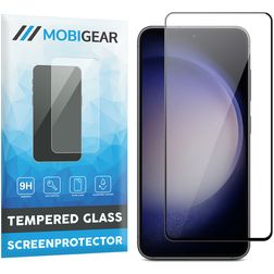 Mobigear Premium Samsung Galaxy S23 FE Verre trempé Protection d'écran - Compatible Coque - Noir