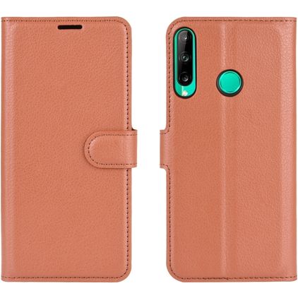 Mobigear Classic Huawei P40 Lite E Étui Portefeuille - Marron