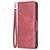 Mobigear Excellent Housse OPPO A76 Etui Porte-Monnaie - Rouge