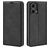 Mobigear Retro Slim Housse Motorola Moto G85 Etui Porte-Monnaie - Noir