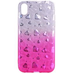 Mobigear Design iPhone XS Max TPU souple Coque arrière - Magenta