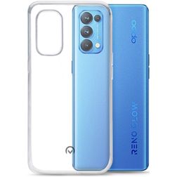 Mobilize Gelly Coque Transparente OPPO Reno 5 Pro 5G Coque arrière en TPU Souple - Transparent