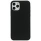 Mobiparts Coque iPhone 12 Coque arrière en Silicone - Noir