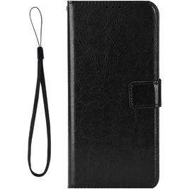 Mobigear Wallet Housse POCO F4 GT Etui Porte-Monnaie - Noir