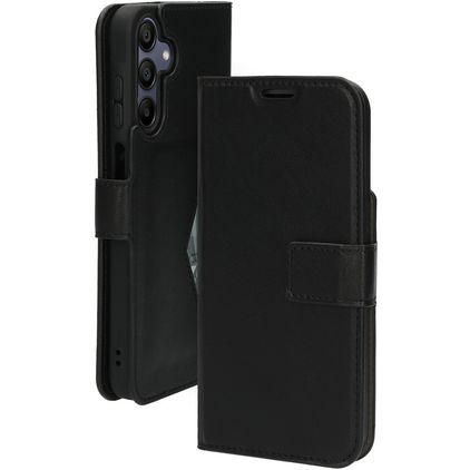 Mobiparts Classic Wallet Samsung Galaxy A15 Étui Portefeuille - Noir