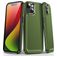 Mobigear Slim Armor Coque iPhone 15 Plus Coque arrière Rigide Anti-Chocs - Vert