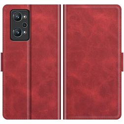 Mobigear Slim Magnet Housse Realme GT2 Etui Porte-Monnaie - Rouge