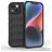 Mobigear Bumpy Coque iPhone 15 Coque arrière en TPU Souple - Noir