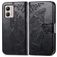 Mobigear Butterfly Housse Motorola Moto G53 5G Etui Porte-Monnaie - Noir