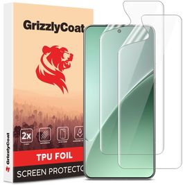 GrizzlyCoat Xiaomi 15 Pro Hydrogel TPU Protection d'écran - Compatible Coque (Lot de 2)