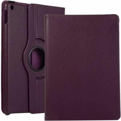 Mobigear DuoStand Coque iPad 7 (2019) Etui Rotatif - Violet