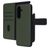 Mobiparts Samsung Galaxy A37 Coque Cuir véritable Étui 2en1 avec coque amovible Portefeuille - Vert