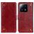 Mobigear Ranch Housse Xiaomi 13 Etui Porte-Monnaie - Bordeaux