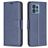Mobigear Excellent Housse Motorola Edge 40 Pro Etui Porte-Monnaie - Bleu