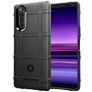 Mobigear Rugged Shield Coque Sony Xperia 5 II Coque arrière en TPU Souple Anti-Chocs - Noir