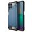Mobigear Outdoor Samsung Galaxy A22 4G Plastique rigide Coque arrière Antichoc - Bleu