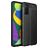 Mobigear Luxury Coque Samsung Galaxy A03s Coque arrière en TPU Souple - Noir