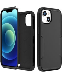 Mobigear Ultra Tough Coque iPhone 15 Coque arrière Rigide Anti-Chocs - Noir