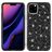 Mobigear Glitter iPhone 11 Plastique rigide Coque arrière - Noir