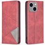 Mobigear Rhombus Slim Housse iPhone 15 Plus Etui - Rouge