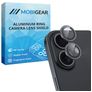 Mobigear Single Lens iPhone 17 Verre trempé Protection Objectif Caméra - Compatible Coque - Noir