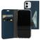 Mobiparts Classic Wallet Housse iPhone 12 Mini Etui Porte-Monnaie - Bleu