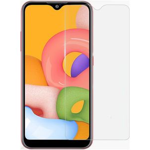 Mobigear Samsung Galaxy A01 Verre trempé Protection d'écran - Compatible Coque