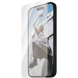 SAFE by PanzerGlass Ultra-Wide-Fit iPhone 16 Verre trempé Protection d'écran - Compatible coque + Cadre de pose
