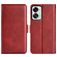Mobigear Slim Magnet Housse OnePlus Nord 2T 5G Etui Porte-Monnaie - Rouge