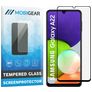 Mobigear Premium Samsung Galaxy A22 4G Verre trempé Protection d'écran - Compatible Coque - Noir