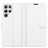 Mobigear Classic Housse Samsung Galaxy S22 Ultra Etui Porte-Monnaie - Blanc