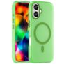 Mobigear Shockproof Coque iPhone 17 MagSafe Coque arrière Rigide - Vert