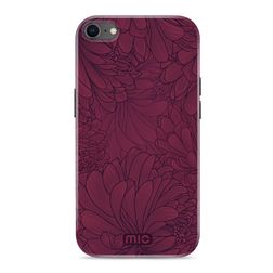 MIO Coque iPhone SE (2022) MagSafe Coque arrière Rigide - Berry Blooms
