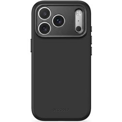 Decoded AntiMicrobial Coque iPhone 18 Pro Max MagSafe Coque arrière en Silicone - Noir
