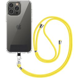 Mobigear Lanyard - Cordon de téléphone universel ajustable - Jaune