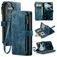 CaseMe C30 Housse iPhone 17 Etui Porte-Monnaie - Bleu