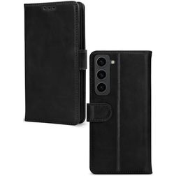 Mobilize Premium Gelly Wallet Housse Samsung Galaxy S23 Plus Etui Porte-Monnaie - Noir