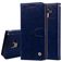 Mobigear Wallet Housse Samsung Galaxy J6 (2018) Etui Porte-Monnaie - Bleu