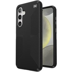 Speck Presidio2 Grip Coque Samsung Galaxy S24 Plus Coque arrière Rigide Anti-Chocs - Noir