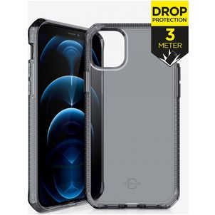 ITSkins SpectrumClear Coque iPhone 12 Pro Coque arrière en TPU Souple Anti-Chocs - Smoke