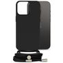 Mobilize Lanyard Gelly iPhone 14 Pro Coque avec cordon en TPU Souple - Noir