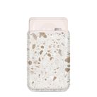 MIO - Porte Cartes en - 3 Cartes - Compatible MagSafe - Soft Terrazzo