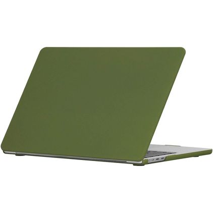 Mobigear Cream Matte MacBook Air 13 Pouces (2022-2026) Coque - Vert - Model A2681 / A3113 / A3240 / A3449