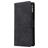 Mobigear Zipper Housse Samsung Galaxy S10 Lite Etui Porte-Monnaie - Noir