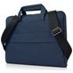 Mobigear Denim Zipper Sac à bandoulière Ordinateur portable 13 - 14 Pouces Sacoche ordinateur - Bleu Marin