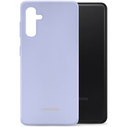 Mobilize Rubber Gelly Coque Samsung Galaxy A04s Coque arrière en TPU Souple - Pastel Purple