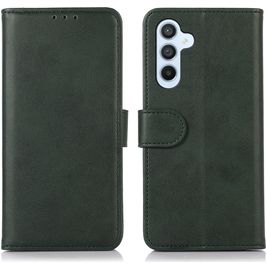 Mobigear Wallet Housse Samsung Galaxy A16 Etui Porte-Monnaie - Vert