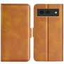 Mobigear Slim Magnet Housse Google Pixel 8a Etui Porte-Monnaie - Cognac
