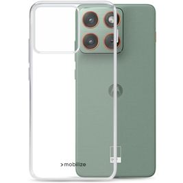 Mobilize Gelly Case Coque Transparente Motorola Edge 70 Coque arrière en TPU Souple - Transparent